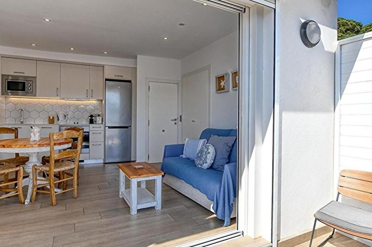 Àtic 1 dormitori amb Vistes al mar, Aire condicionat i Wifi a Calella de Palafrugell - Lloguer Vacacional - Turístic