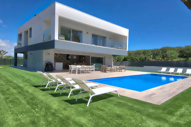 Xalet 4 dormitoris amb Piscina, Pàrquing i jardí a Calella de Palafrugell - Lloguer Temporada