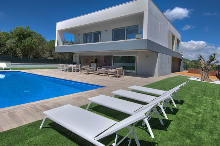 Xalet 4 dormitoris amb Piscina, Pàrquing i jardí a Calella de Palafrugell - Lloguer Temporada