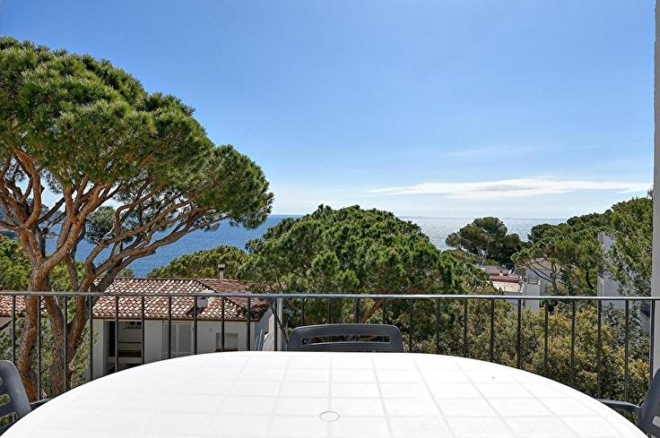 Apartament 2 dormitoris amb Vistes al mar, Wifi, Pàrquing i jardí a Calella de Palafrugell - Lloguer Vacacional - Turístic