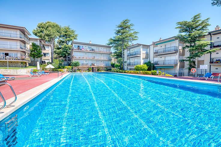 Apartament 3 dormitoris amb Piscina, Wifi, Pàrquing i jardí a Llafranc - Lloguer Vacacional - Turístic