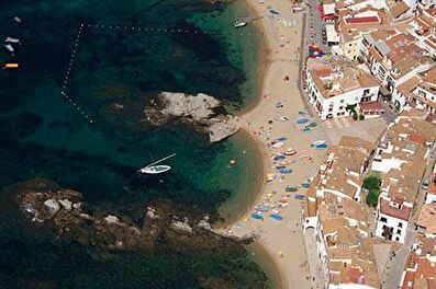 Attique avec Vues à la mer à Calella de Palafrugell - Location Saison