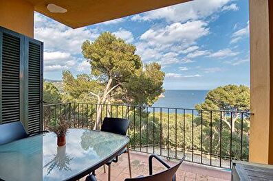 Appartement avec Piscine, Vues à la mer, Parking et jardin à Tamariu - Location Touristique