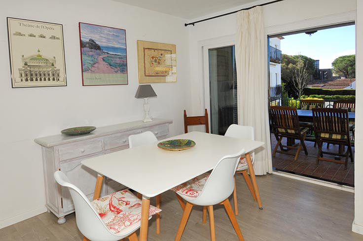 Appartement 3 chambres avec Piscine, Parking et jardin à Llafranc - Location Saison