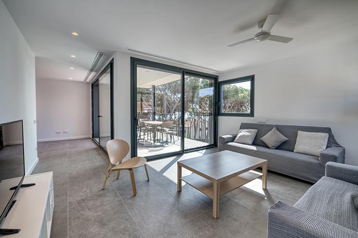 Appartement 3 chambres avec Air conditionné et Parking à Calella de Palafrugell - Location Saison