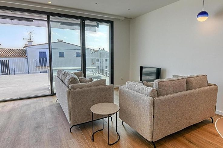 Attique 3 chambres avec Piscine, Wifi, Parking et jardin à Calella de Palafrugell - Location Saison