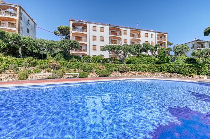 Appartement 2 chambres avec Piscine, Vues à la mer, Air conditionné, Wifi, Parking et jardin à Palafrugell - Location Vacances - Touristique