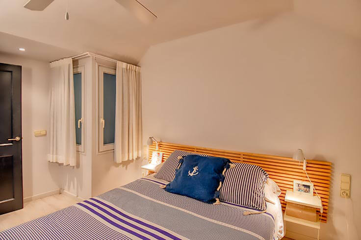 Appartement 2 chambres avec Vues à la mer, Air conditionné, Wifi et Parking à Calella de Palafrugell - Location Saison