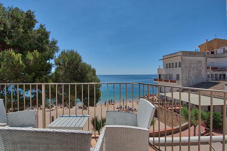 Appartement 4 chambres avec Vues à la mer à Llafranc - Location Saison