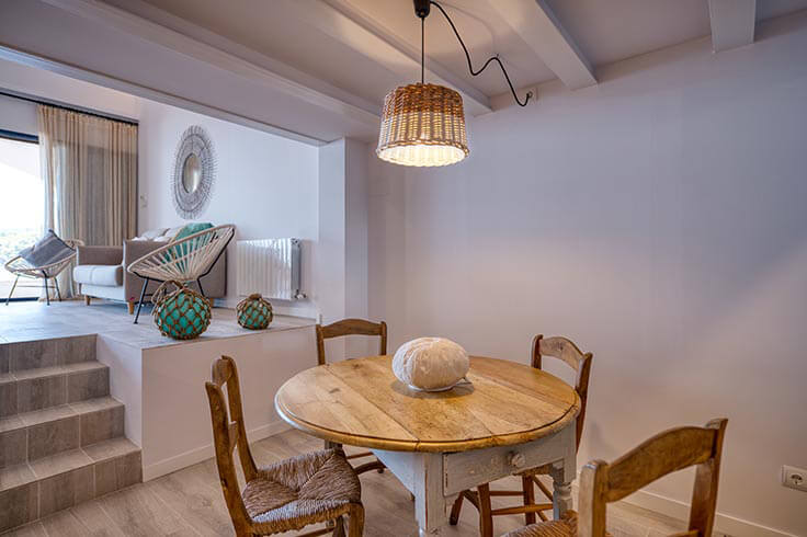 Grenier 1 chambre à coucher avec Vues à la mer, Air conditionné, Wifi et Parking à Calella de Palafrugell - Location Vacances - Touristique