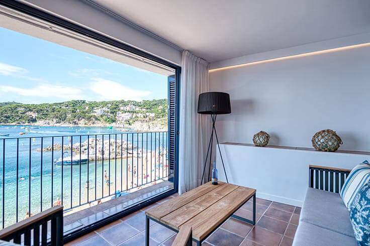 Appartement 3 chambres avec Vues à la mer, Air conditionné, Wifi et Parking à Calella de Palafrugell - Location Vacances - Touristique