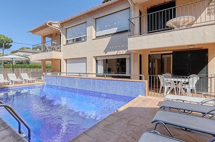 Appartement 2 chambres avec Piscine, Wifi et Parking à Calella de Palafrugell - Location Saison