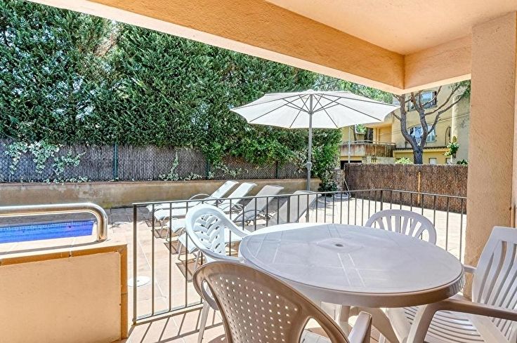 Appartement 2 chambres avec Piscine, Wifi et Parking à Calella de Palafrugell - Location Saison