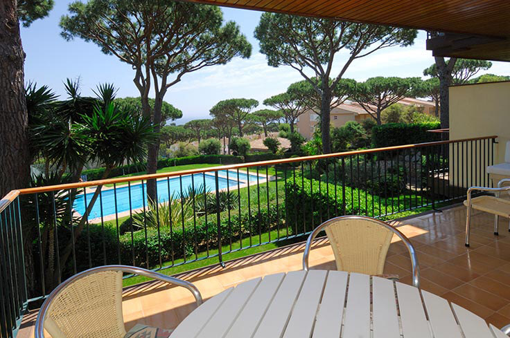 Appartement 3 chambres avec Piscine, Vues à la mer, Wifi et jardin à Calella de Palafrugell - Location Vacances - Touristique