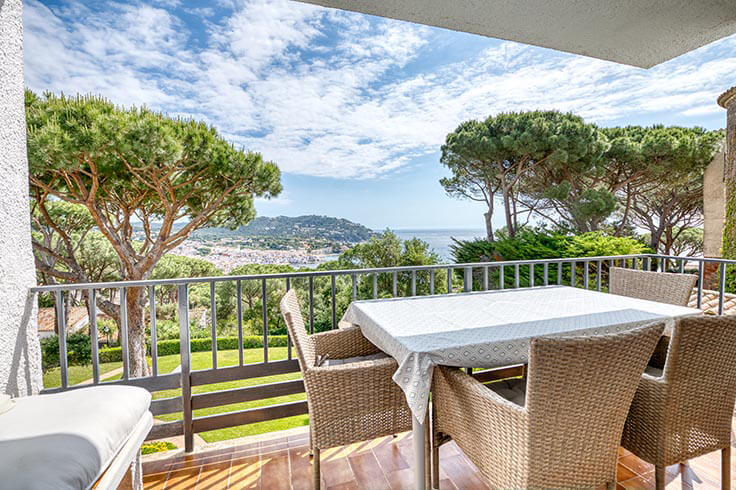 Appartement 3 chambres avec Piscine, Vues à la mer, Wifi, Parking et jardin à Calella de Palafrugell - Location Vacances - Touristique