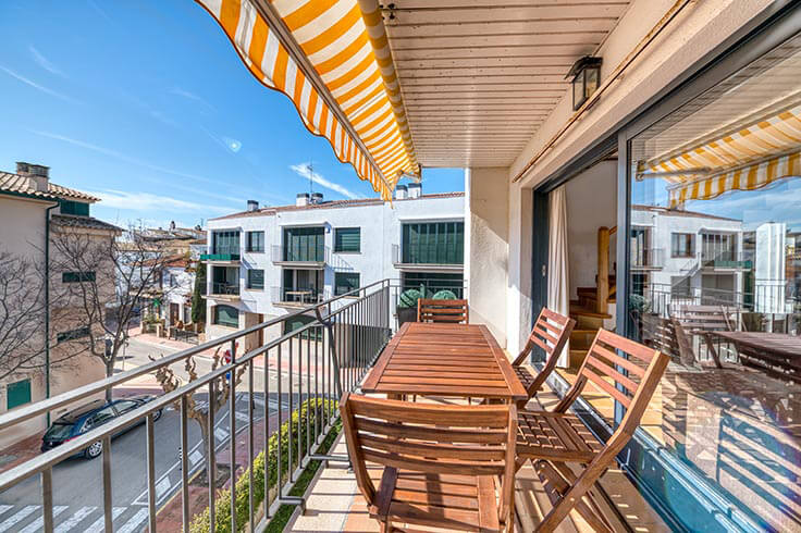 Appartement 3 chambres avec Vues à la mer et Parking à Calella de Palafrugell - Location Saison
