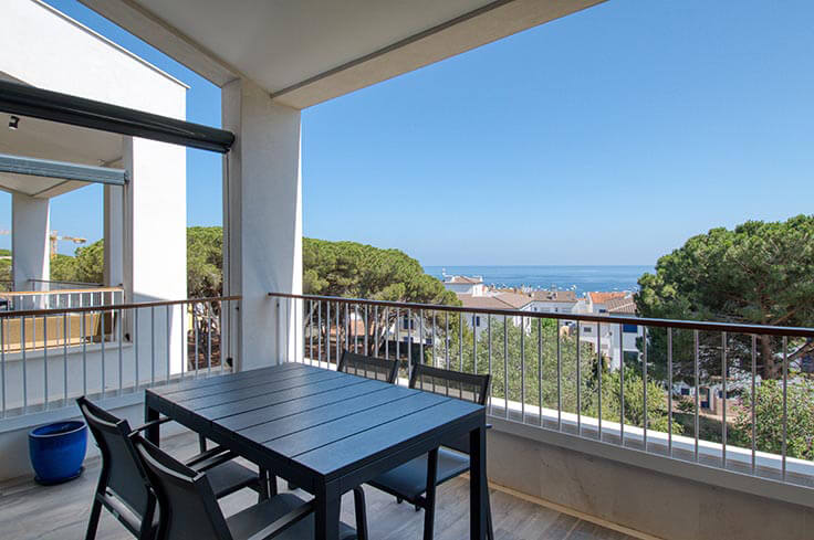 Appartement 2 chambres avec Piscine, Vues à la mer, Parking et jardin à Calella de Palafrugell - Location Vacances - Touristique