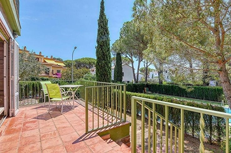 Maison jumelée 4 chambres avec Piscine et jardin à Tamariu - Location Vacances - Touristique