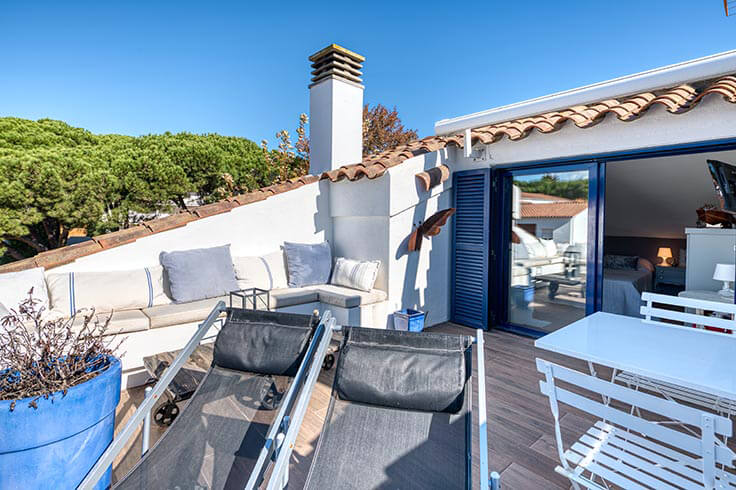 Appartement 3 chambres avec Piscine, Vues à la mer et Parking à Calella de Palafrugell - Location Saison