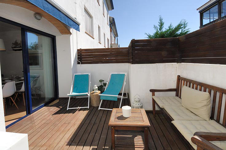 Appartement 3 chambres avec Piscine, Air conditionné, Wifi et Parking à Calella de Palafrugell - Location Saison