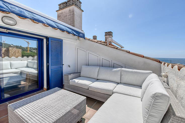 Attique 3 chambres avec Piscine, Vues à la mer et Parking à Calella de Palafrugell - Location Vacances - Touristique