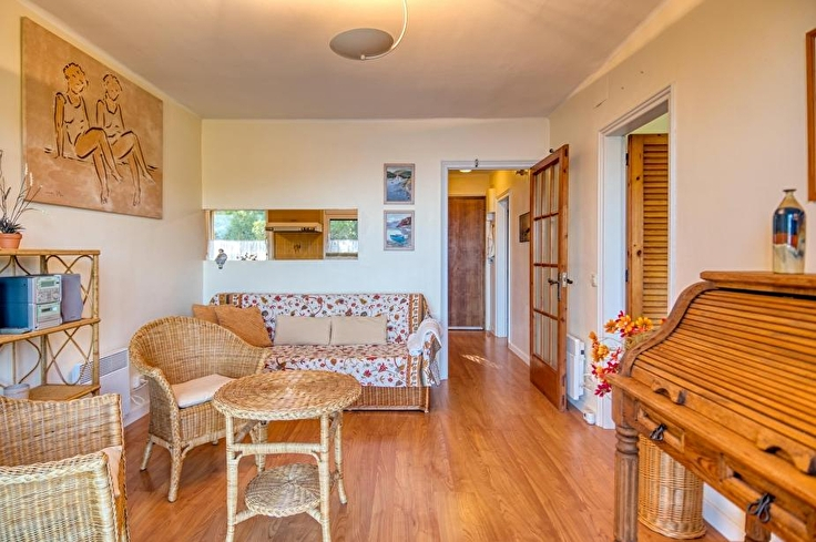 Attique 3 chambres avec Piscine, Vues à la mer, Parking et jardin à Tamariu - Location Saison