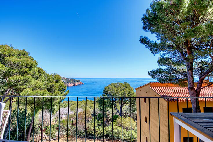 Appartement 1 chambre à coucher avec Vues à la mer, Wifi, Parking et jardin à Tamariu - Location Vacances - Touristique