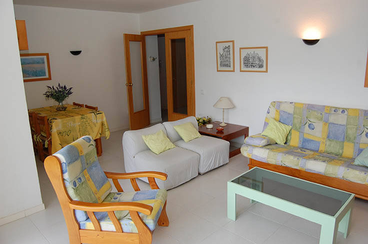 Appartement 2 chambres avec Piscine, Parking et jardin à Tamariu - Location Saison