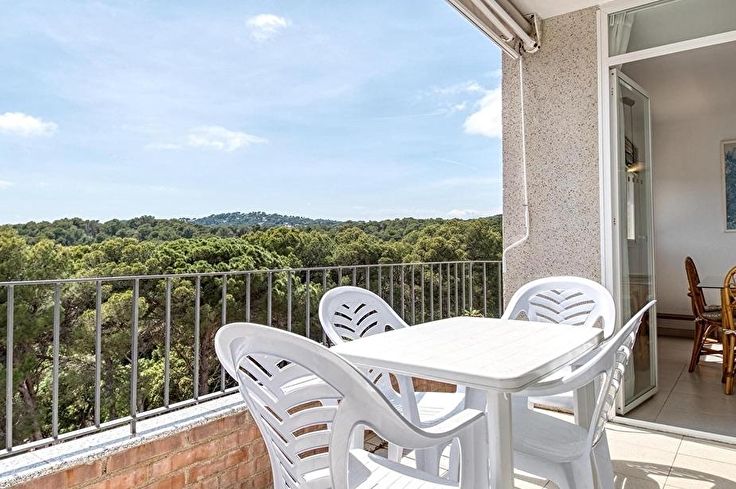 Appartement 2 chambres avec Piscine, Parking et jardin à Tamariu - Location Saison