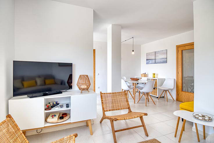 Appartement 2 chambres avec Piscine, Parking et jardin à Tamariu - Location Vacances - Touristique