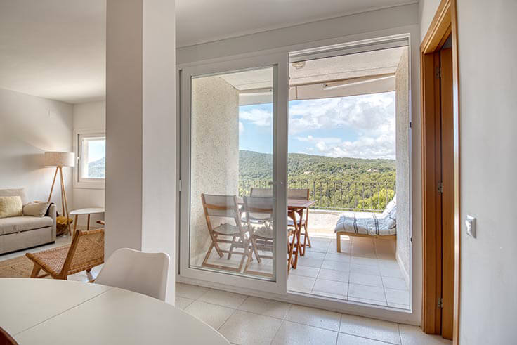 Appartement 2 chambres avec Piscine, Parking et jardin à Tamariu - Location Vacances - Touristique