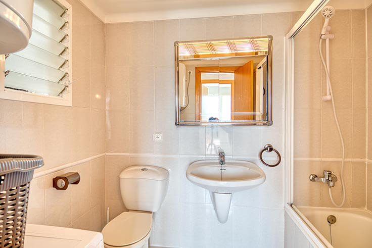 Appartement 1 chambre à coucher avec Piscine, Vues à la mer, Parking et jardin à Tamariu - Location Vacances - Touristique