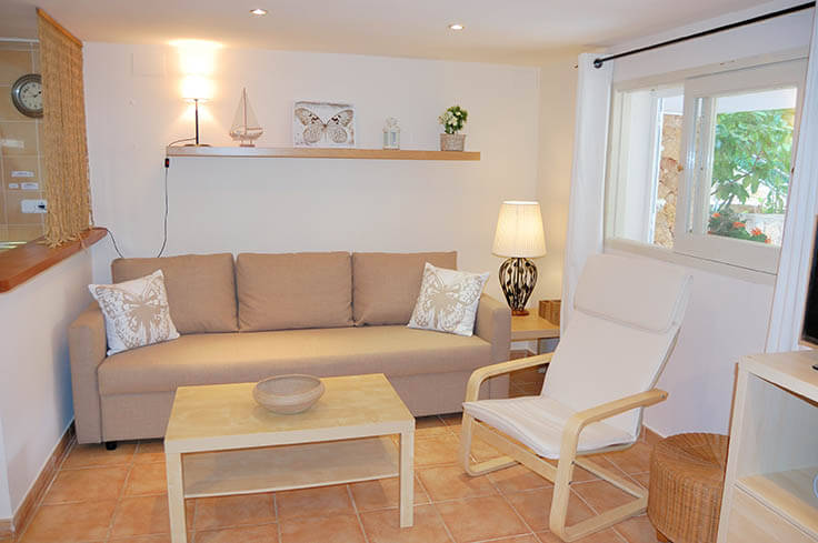 Appartement 1 chambre à coucher avec jardin à Tamariu - Location Vacances - Touristique