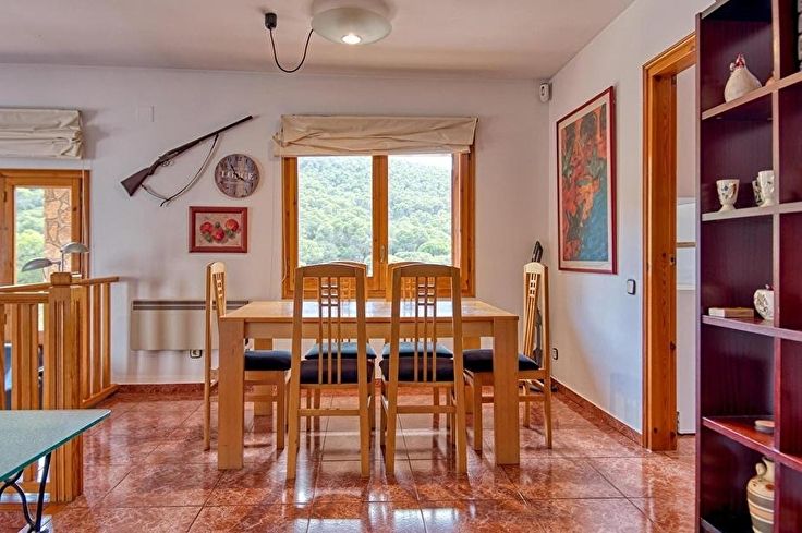 Maison jumelée 4 chambres avec Piscine, Wifi et Parking à Tamariu - Location Saison