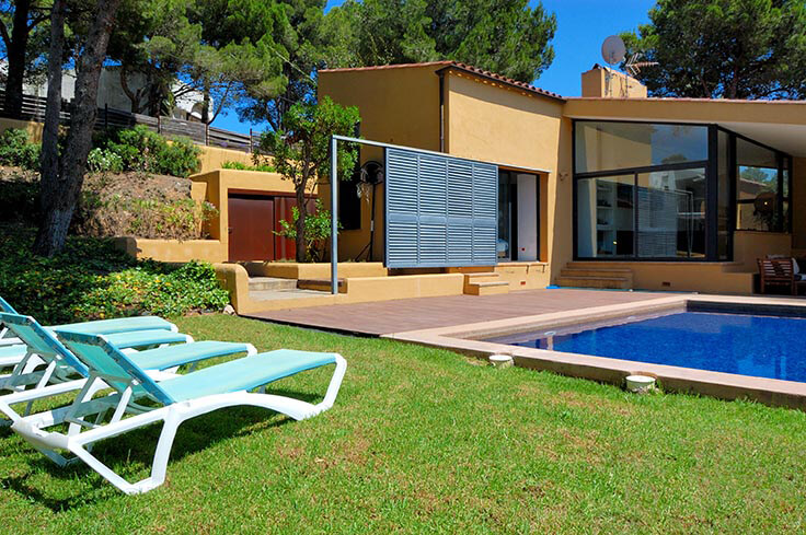 Maison individuelle 4 chambres avec Piscine, Wifi, Barbecue et jardin à Tamariu - Location Vacances - Touristique