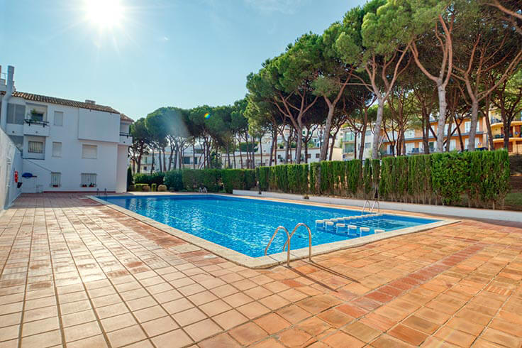 Appartement 3 chambres avec Piscine, Parking et jardin à Llafranc - Location Vacances - Touristique