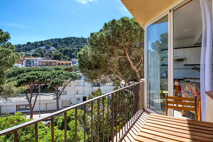 Appartement 1 chambre à coucher avec Vues à la mer à Tamariu - Location Saison