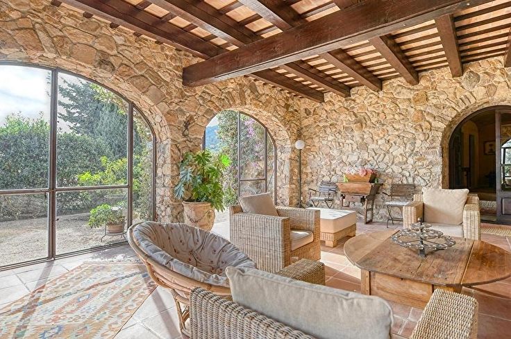 Ferme 6 chambres avec jardin à Mont-ras - Location Saison