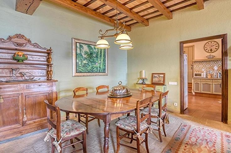 Ferme 6 chambres avec jardin à Mont-ras - Location Saison
