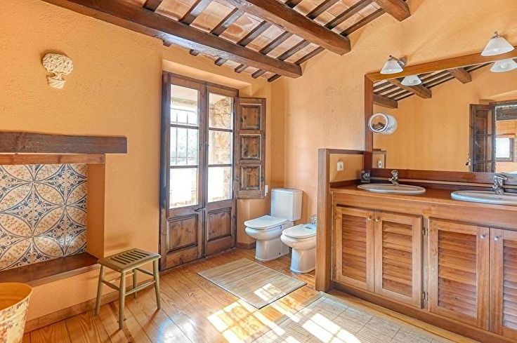 Ferme 6 chambres avec jardin à Mont-ras - Location Saison