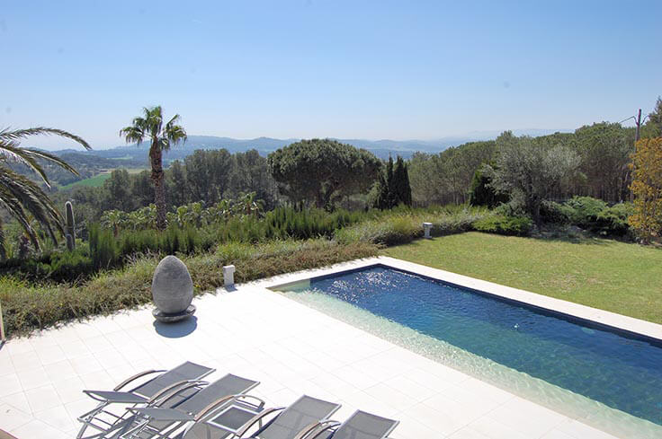 Chalet 4 chambres avec Piscine, Vues à la mer, Air conditionné et jardin à Begur - Acheter - vendre