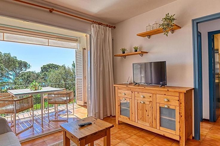 Appartement 2 chambres avec Vues à la mer, Wifi et jardin à Calella de Palafrugell - Location Saison
