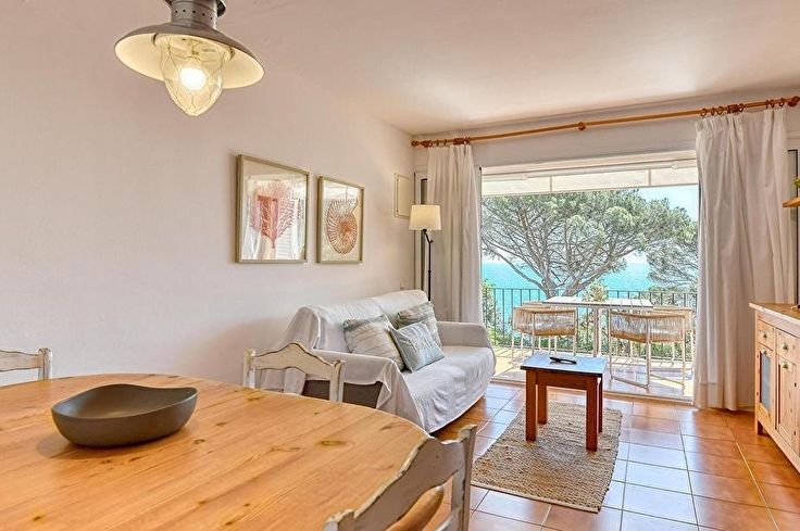 Appartement 2 chambres avec Vues à la mer, Wifi et jardin à Calella de Palafrugell - Location Saison