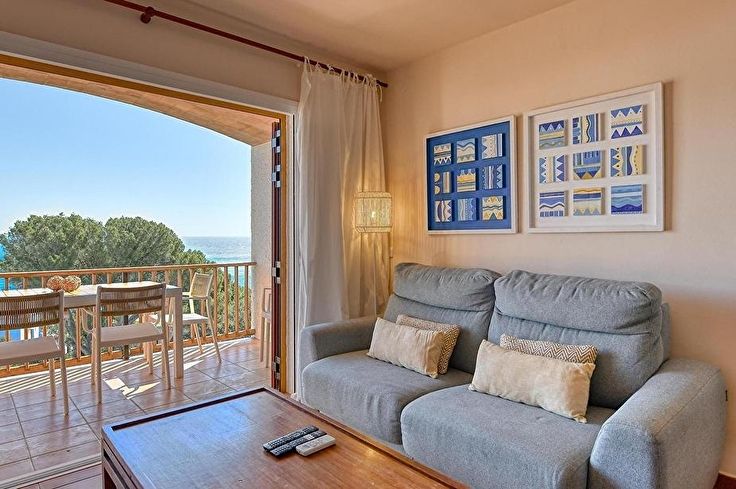 Appartement 2 chambres avec Piscine, Vues à la mer, Wifi, Parking et jardin à Calella de Palafrugell - Location Vacances - Touristique