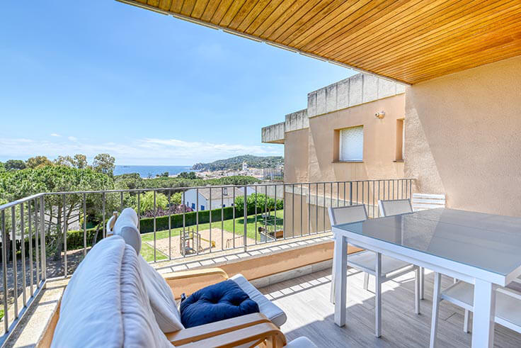 Apartment 3 bedrooms with Pool, Sea views and Parking in Calella de Palafrugell - Rent Vacation - Tourist