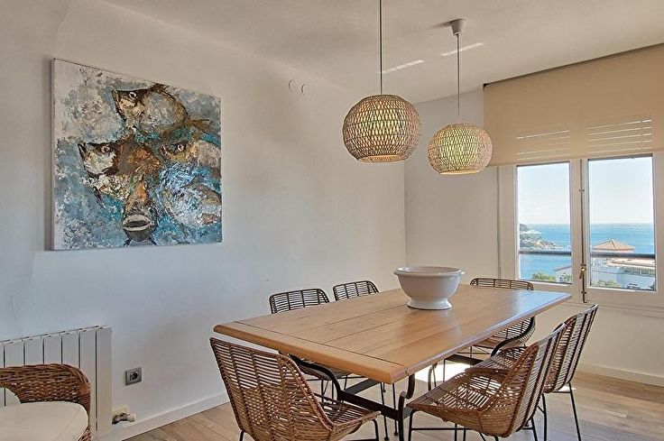 Apartment 3 bedrooms with Pool, Sea views, Air-conditioning, Wifi, Parking and garden in Calella de Palafrugell - Rent Vacation - Tourist