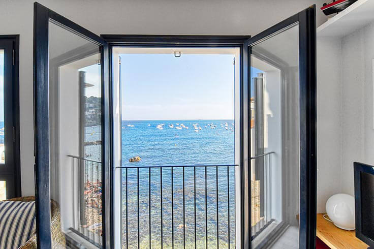 Apartment 2 bedrooms with Sea views, Air-conditioning, Wifi and Parking in Calella de Palafrugell - Rent Seasonal