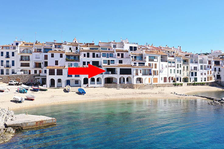 Apartment 3 bedrooms with Sea views, Air-conditioning, Wifi and Parking in Calella de Palafrugell - Rent Vacation - Tourist