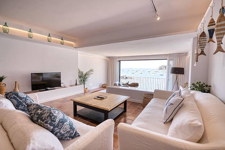 Apartment 3 bedrooms with Sea views, Air-conditioning, Wifi and Parking in Calella de Palafrugell - Rent Vacation - Tourist