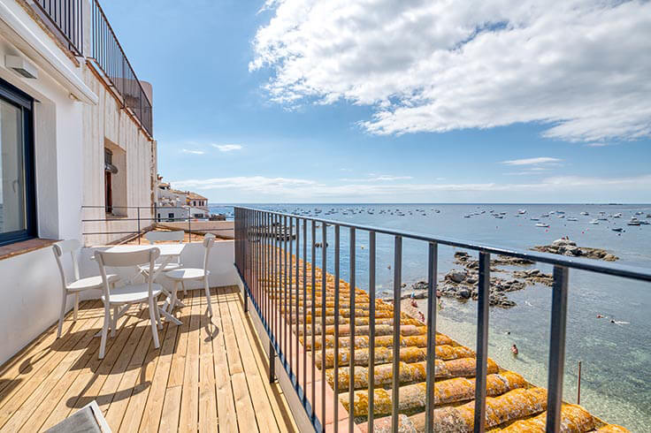 Apartment 3 bedrooms with Sea views, Air-conditioning, Wifi and Parking in Calella de Palafrugell - Rent Vacation - Tourist